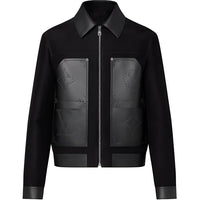 LOUIS VUITTON Monogram Mix Leather Workwear Blouson