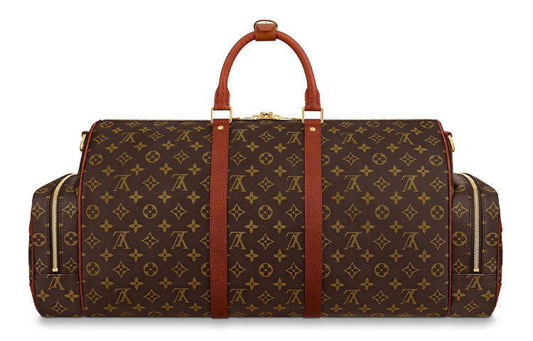 LOUIS VUITTON X Nba Legacy Keepall Trio Pocket Monogram Brown