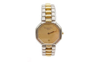 DIOR Vintage Collection Wrist Watch Quartz Movement Alloy Strap 25mm Gold Dial Unisex YPSBB169701