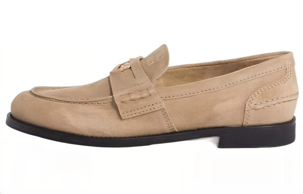 MIU MIU Loafers Women's Beige