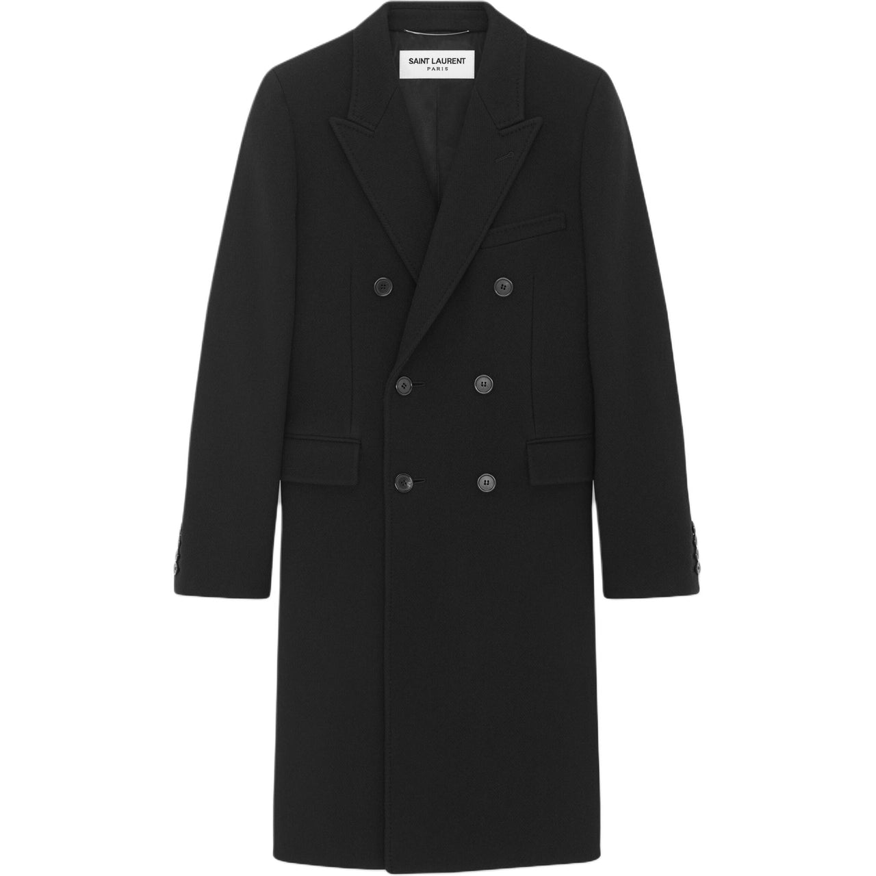 SAINT LAURENT Double-breasted Coat