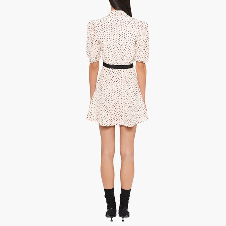 MIU MIU Short-Sleeved Dresses Women's Beige