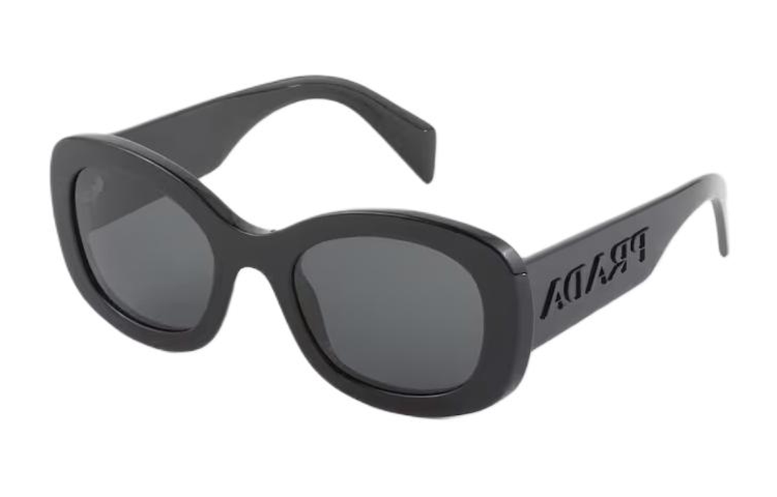 PRADA Eyewear Logo embossed Oversize frame Sunglasses