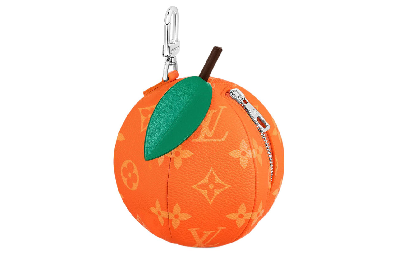 LOUIS VUITTON Orange Pouch Orange