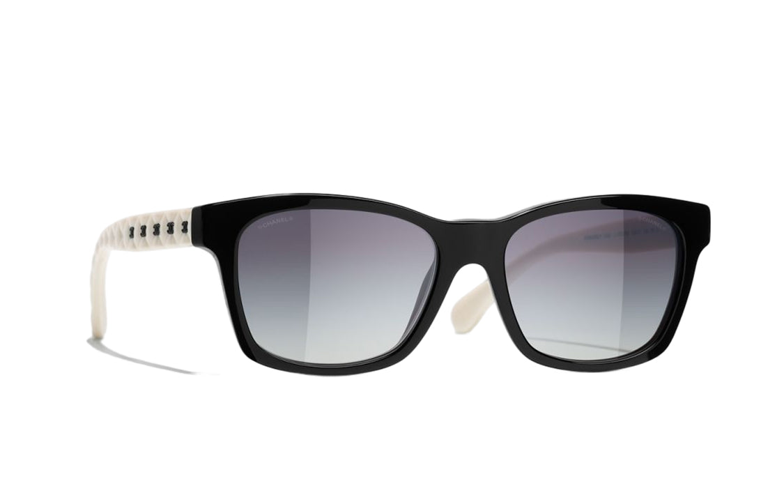 CHANEL Sunglasses Unisex Black