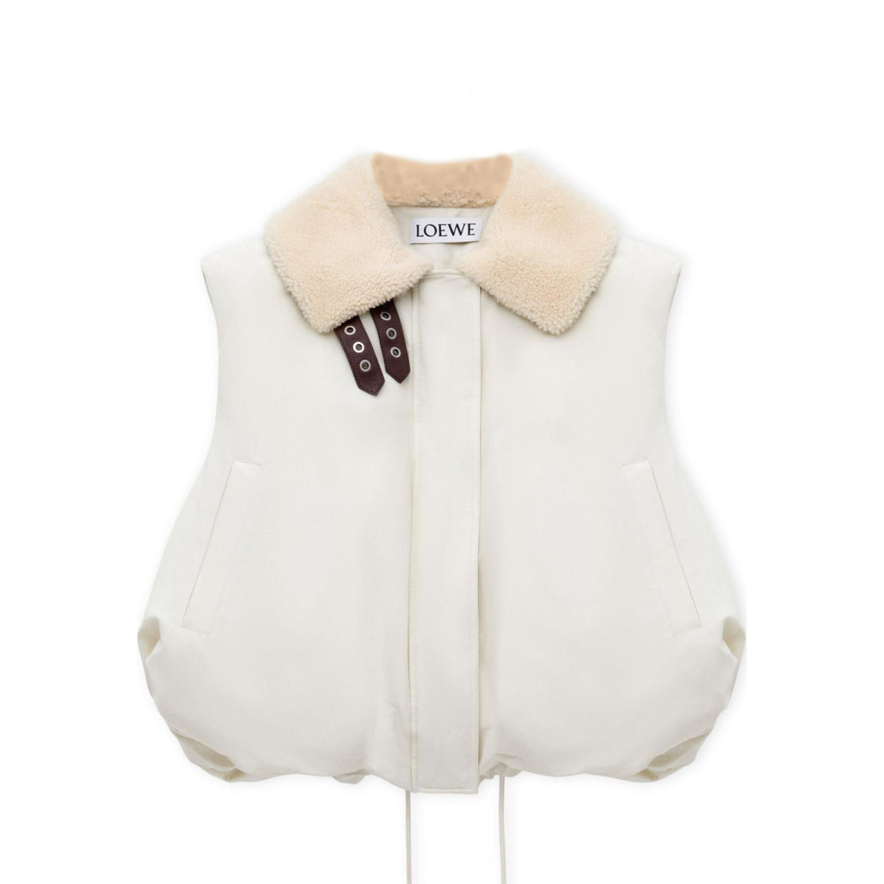 LOEWE FW24 Vest Coat Men's Ivory