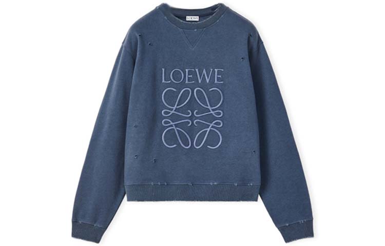 LOEWE Sweatshirt 'Trainquil Mountain Blue'