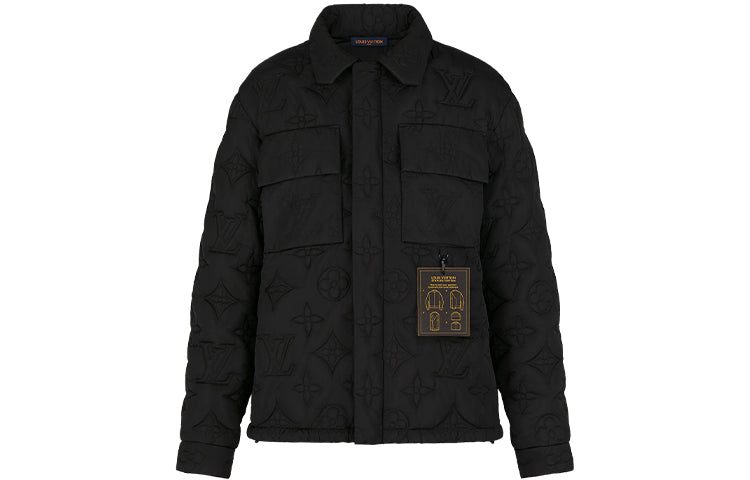 LOUIS VUITTON SS21 Puffer Jacket Men's Black