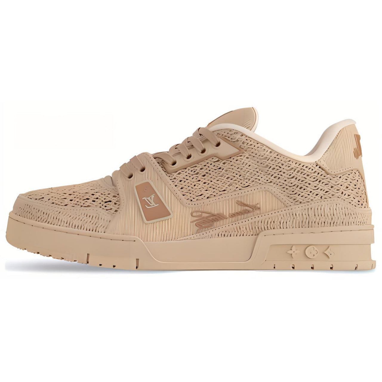 LOUIS VUITTON Pharrell Williams X LOUIS VUITTON Trainer 'Raffia'