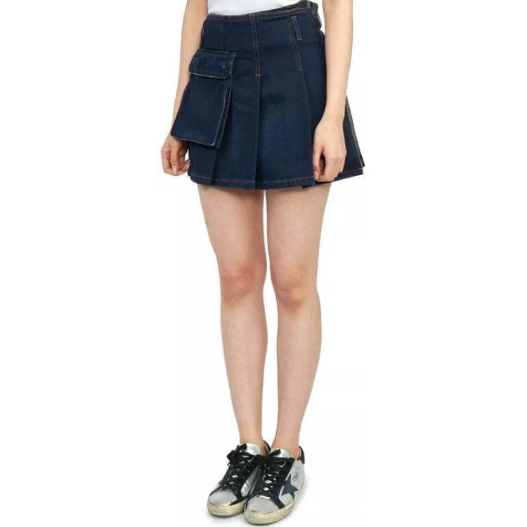 DIOR Casual Short Skirts Women's Blue