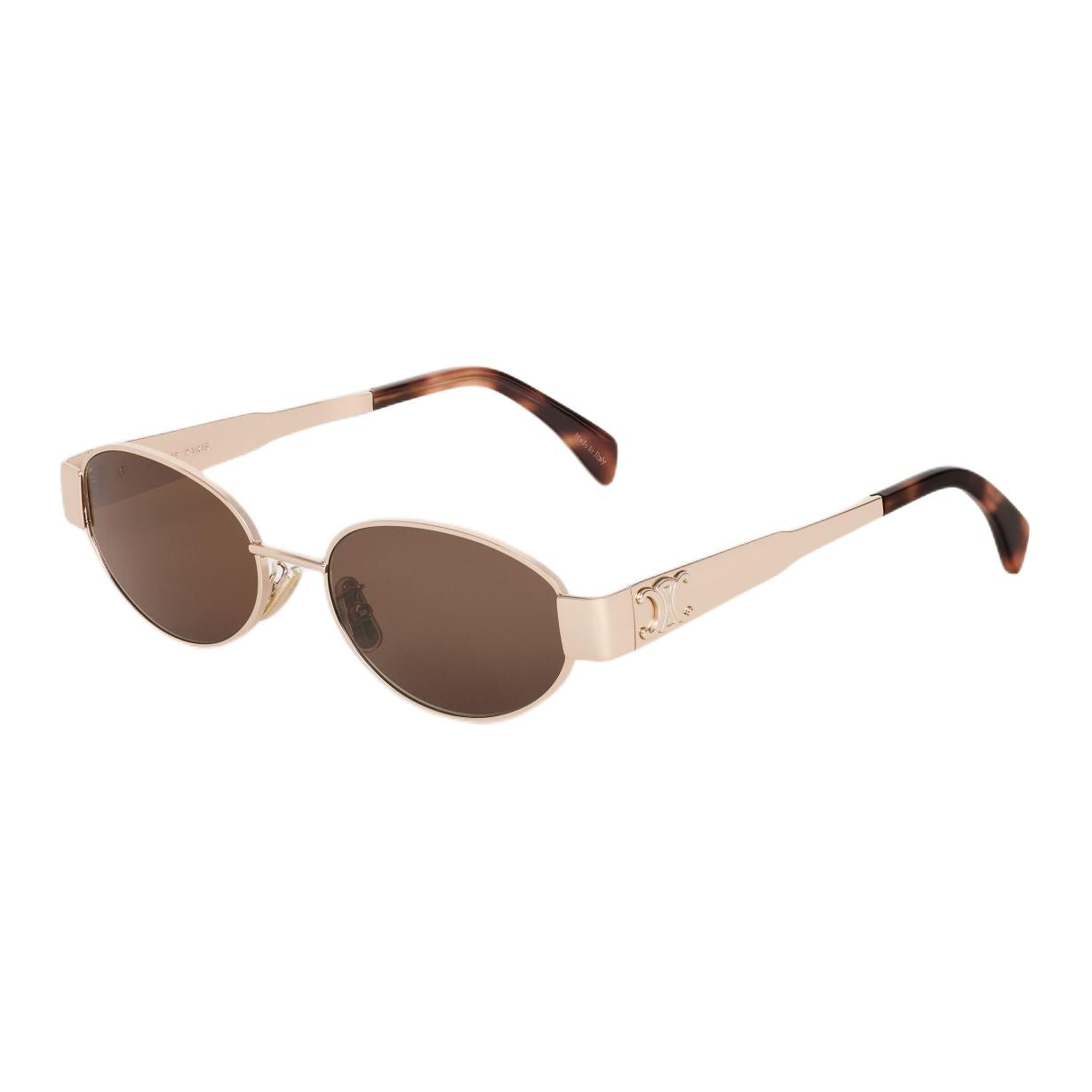 CELINE Triomphe Metal 01 Sunglasses In Metal
