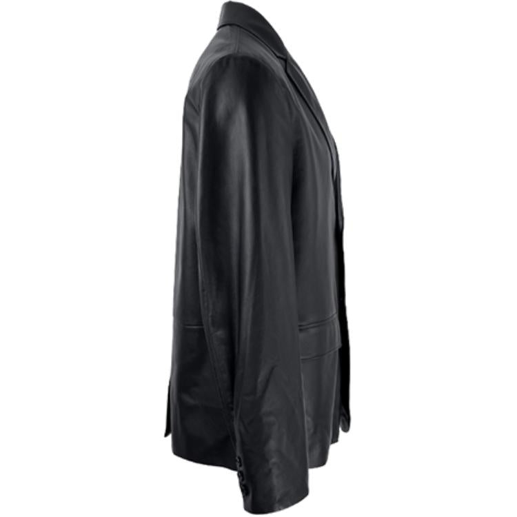 PRADA X Raf Simons Leather Blazer