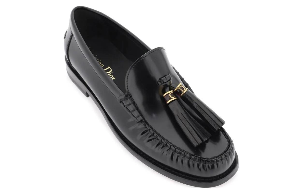 DIOR Idylle Casual Single Shoes Women's Black