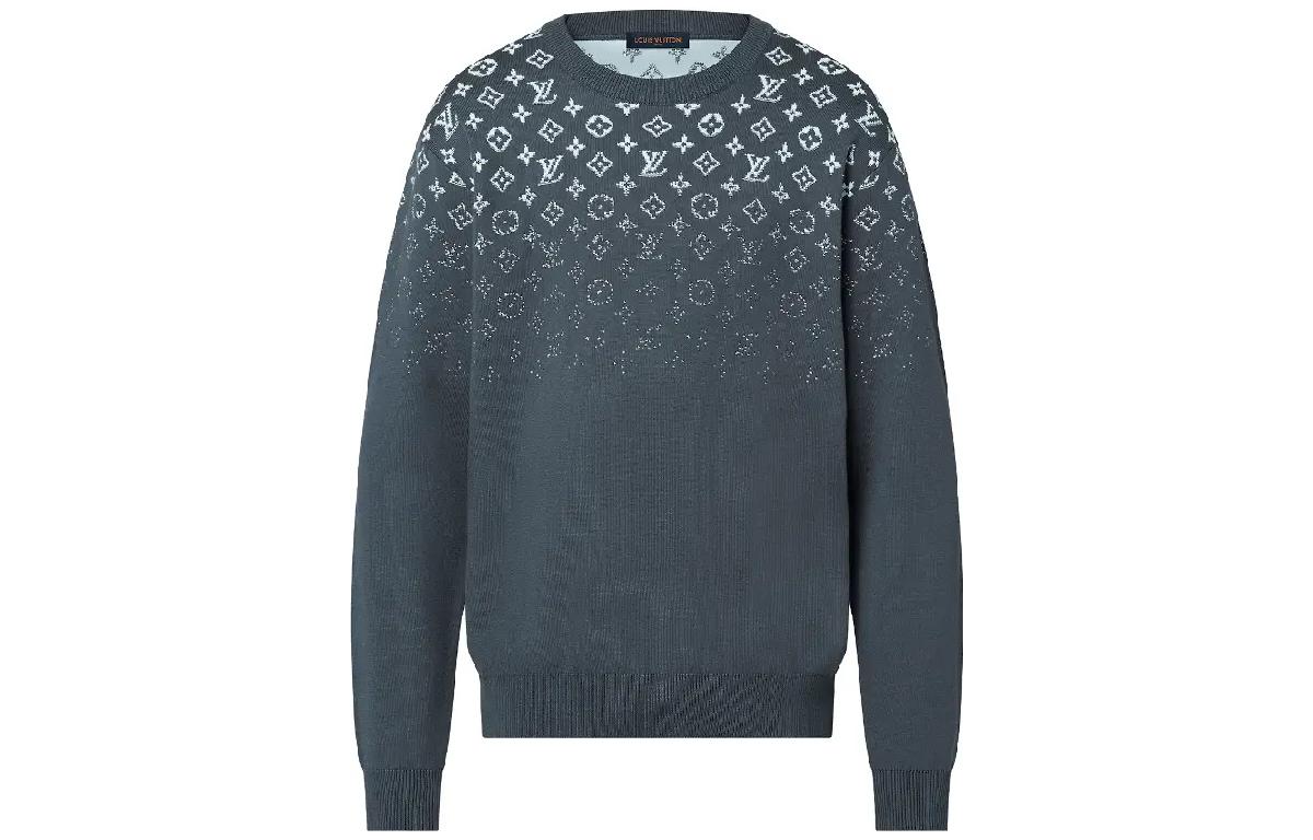 LOUIS VUITTON 1AFYCX Gradient Cotton Crewneck