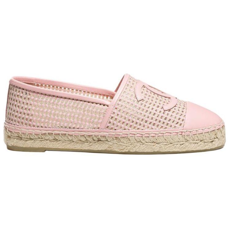 CHANEL Espadrilles Women's Light Pink