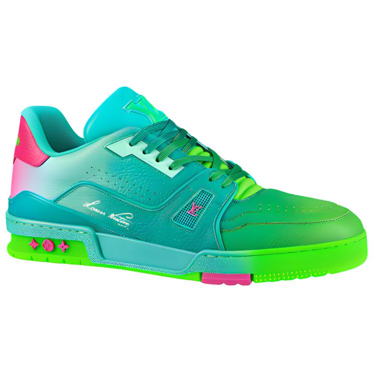 LOUIS VUITTON Trainer Sneakers 'Teal Green'