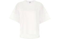 LOEWE SS21 Drop Shoulder Sleeve T Shirt Women's White