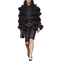 CHANEL 2023/24 Advanced Handcrafted Collection 24 Fall And Winter New Arrivals Tank Tops Women's Black