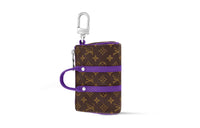 LOUIS VUITTON Lv Colormania Mini Keepall Pouch Violet