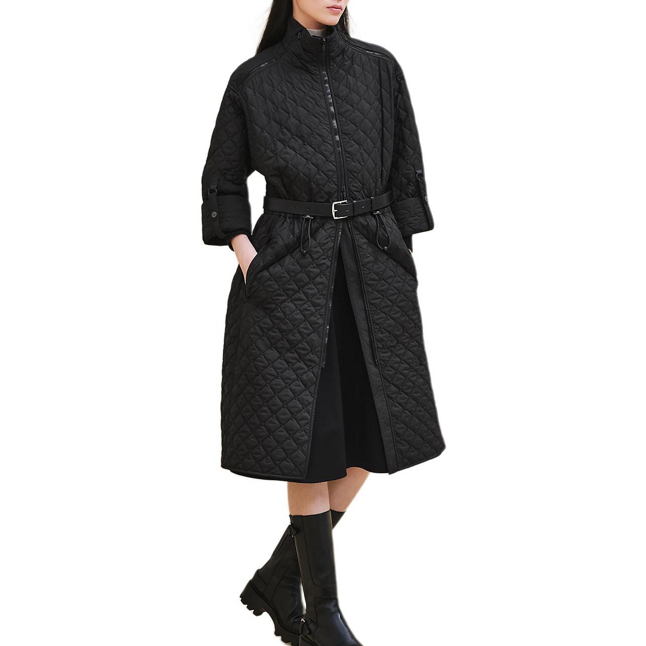 HERMES Down Jacket Women's Black