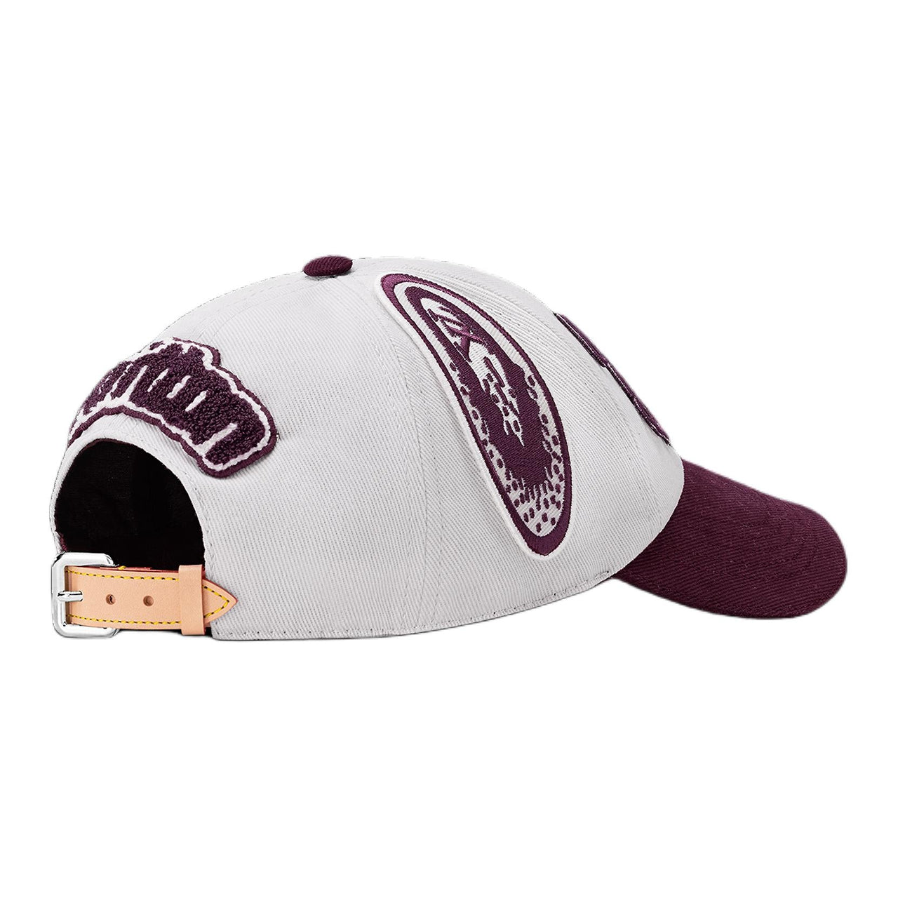 LOUIS VUITTON Cotton Baseball Caps Men's Red