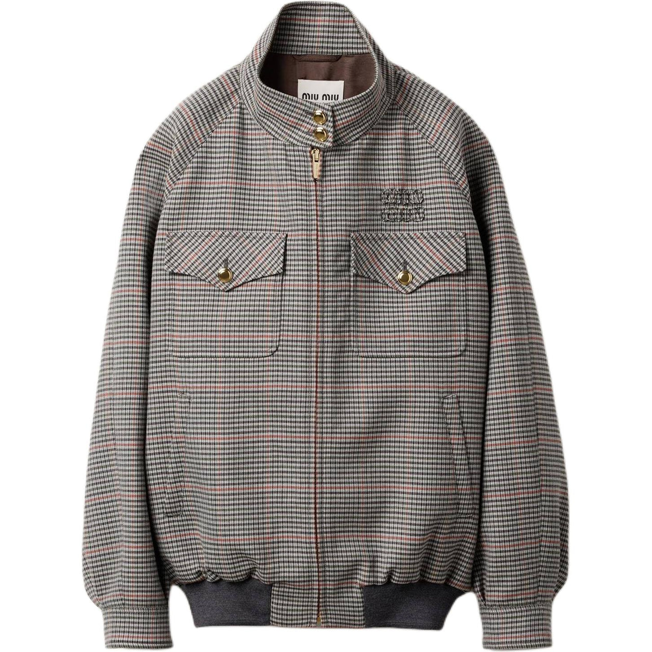 MIU MIU Jackets & Coats Women's Slate Gray