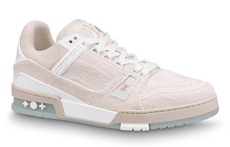 LOUIS VUITTON Lv Trainers 'Beige Denim'