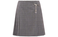 MIU MIU Casual Short Skirts Women's Taupe