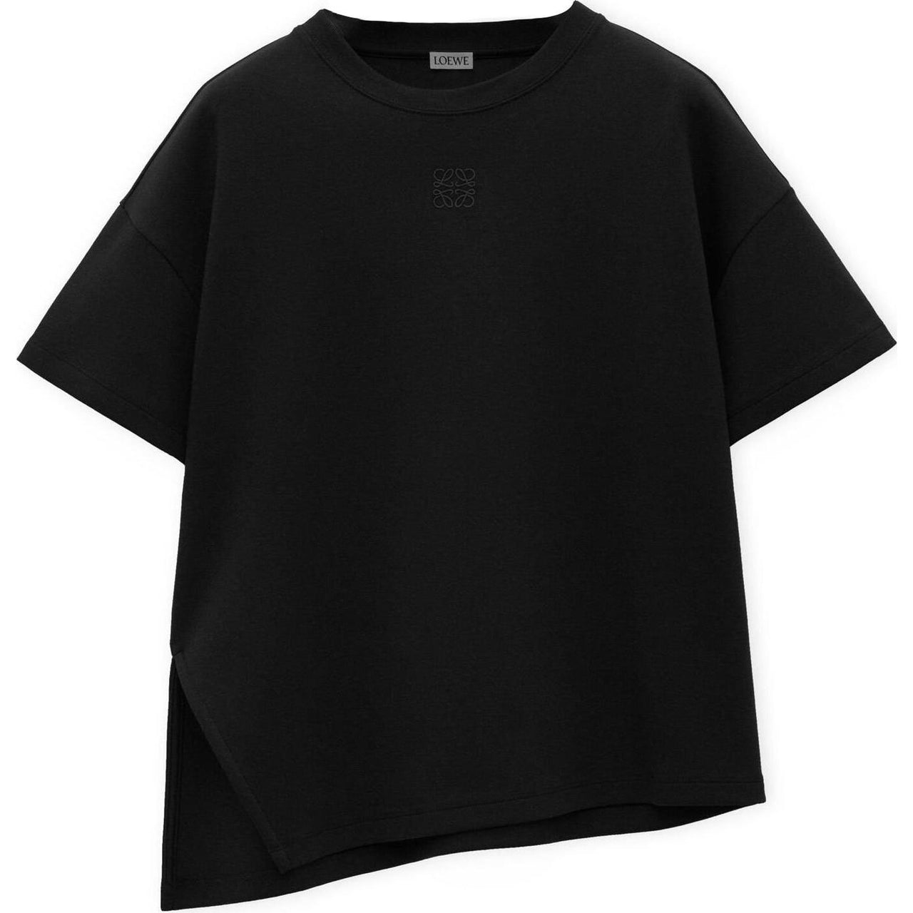 LOEWE Asymmetric Jersey T Shirt