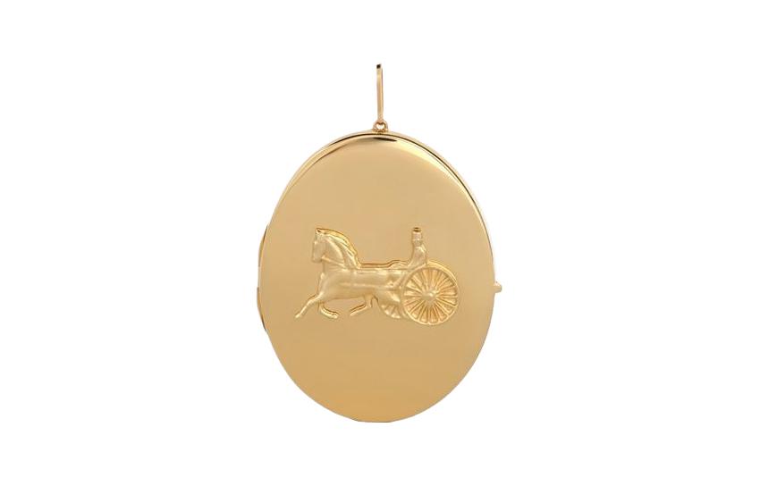 CELINE Brass, Steel Pendants Women's Gold
