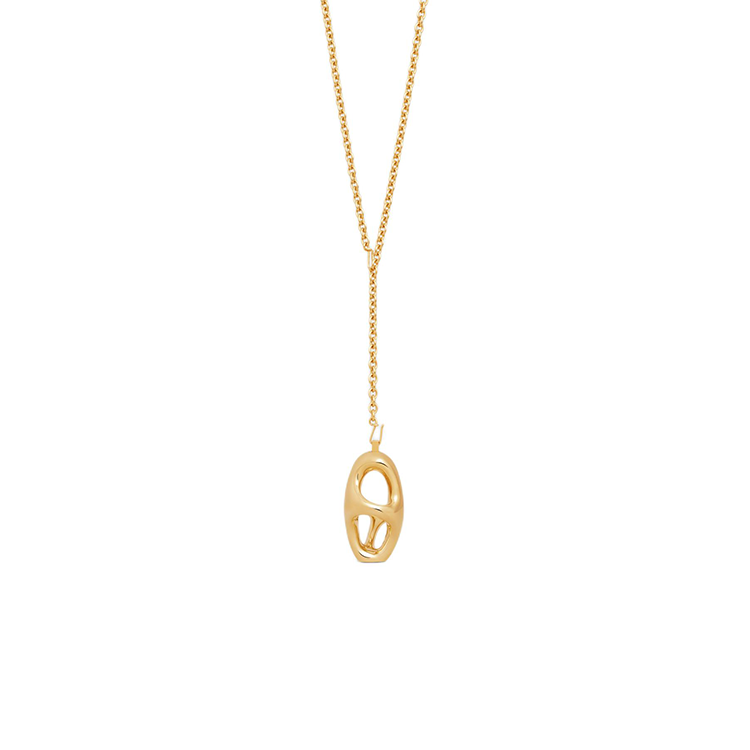 CELINE Arp Project Necklace In Vermeil