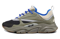 DIOR B22 Cushioning Anti-Slip And Wear-Resistant Low-Top Training Shoes Men's Olive Green