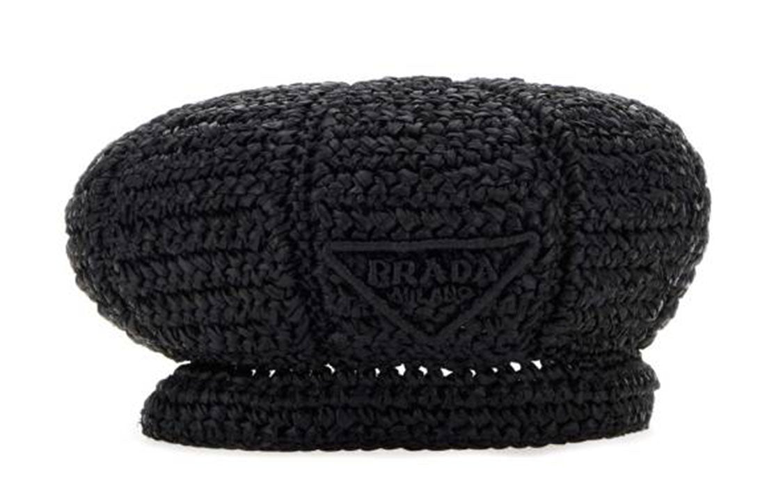 PRADA Viscose Hats & Caps Women's Black