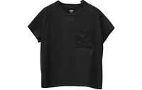 HERMES Raglan Sleeve T Shirt Women's Black