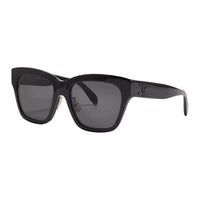 CELINE Plate Frame Irregular Shape Sunglasses Women's Multicolor