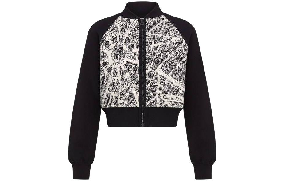 DIOR SS23 Cropped Coats Women's Black