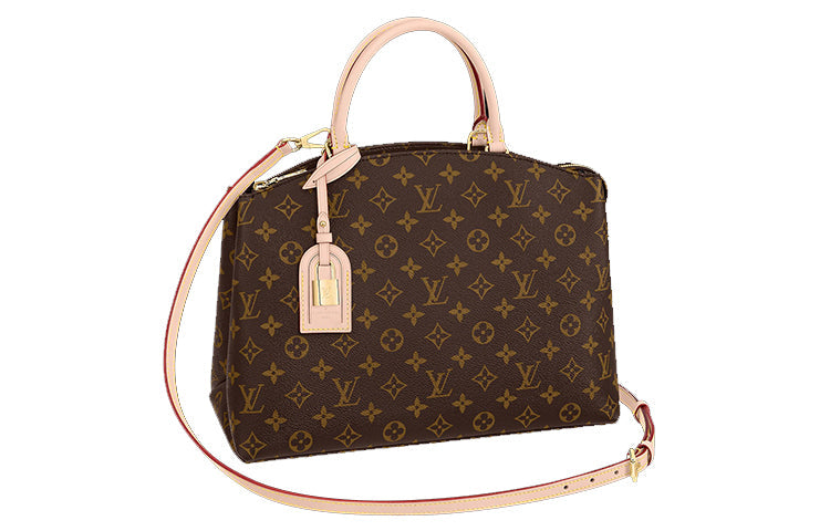 LOUIS VUITTON Canvas Coated Shoulder Bag, Handbag Women's Monogram