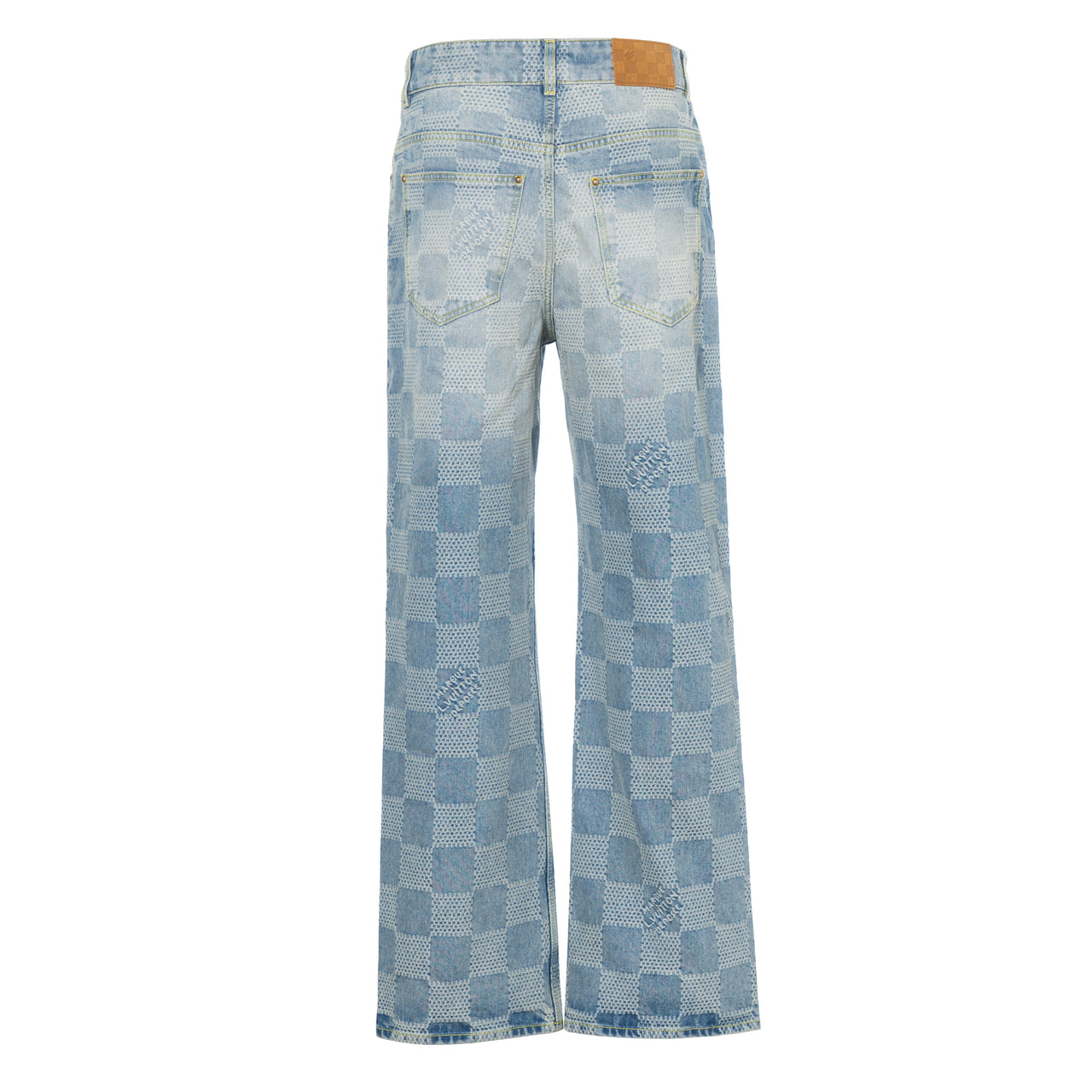 LOUIS VUITTON 2010s Damier Jeans