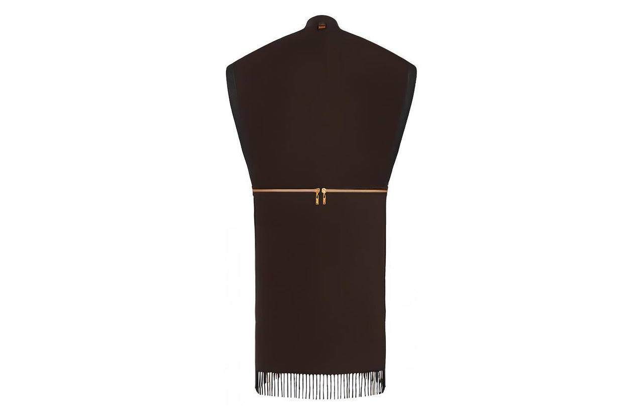 LOUIS VUITTON Coat Women's Dark Coffee