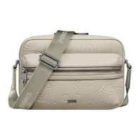 DIOR Grain Calfskin Messenger Bag, Shoulder Bag, Crossbody Bag Men's Beige