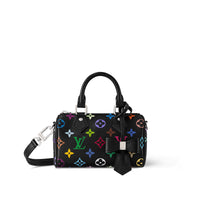 LOUIS VUITTON X Takashi Murakami Nano Speedy Black Multicolored