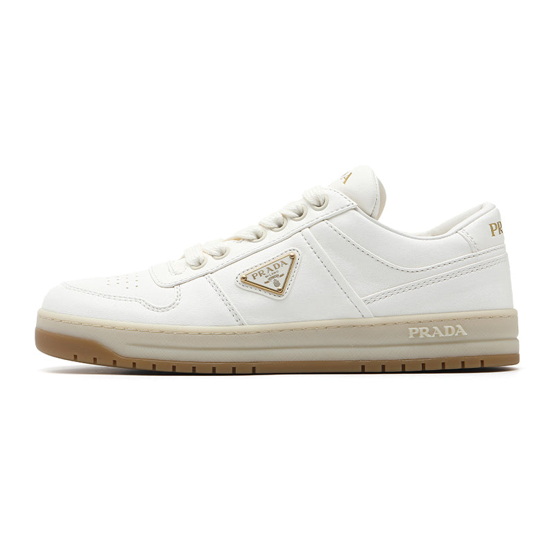 PRADA Low-Top Skateboard Shoes Women's White