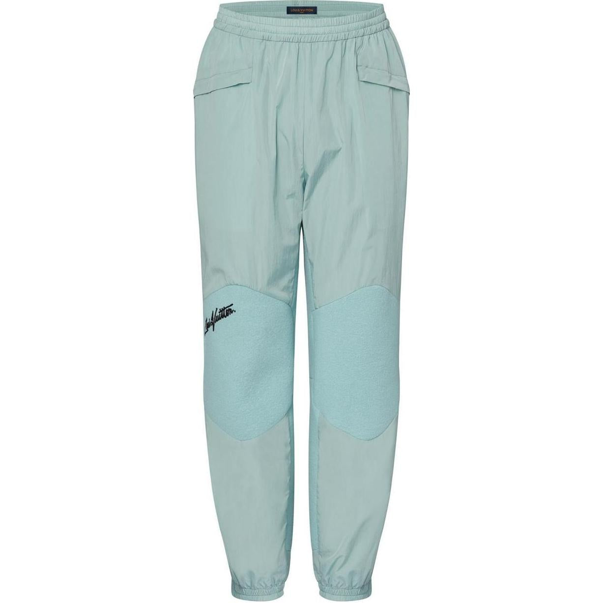 LOUIS VUITTON New Quarterly Products Of LV Casual Pants Men's Light Blue