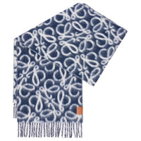 LOEWE Alpaca, Wool Knit Scarves Women's Multicolor