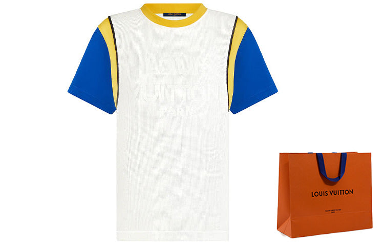 LOUIS VUITTON New Quarterly Products Of LV T-Shirt Women's White