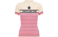 DIOR FW22 Slim Fit Knitwear Women's Ecru