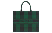 DIOR BookTote Canvas Canvas Bag Tote Bag Shopping Bag Handbag Women's Green/Black