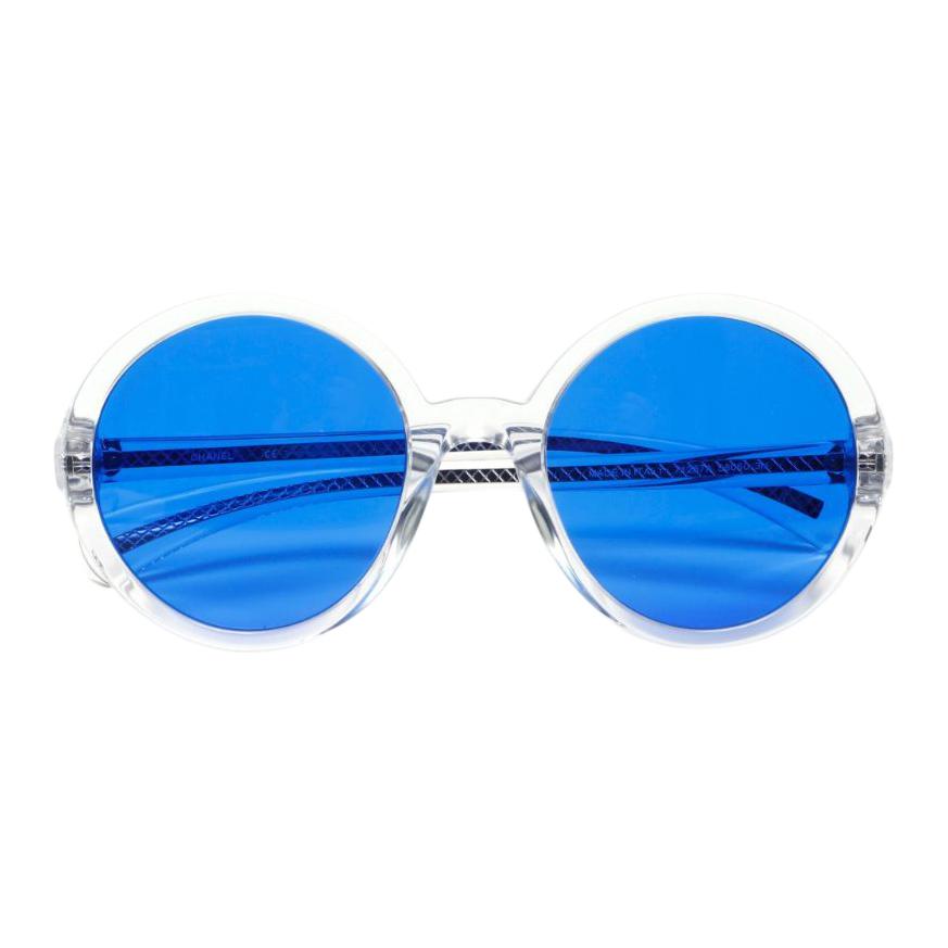 CHANEL 2000 Oval-frame Sunglasses