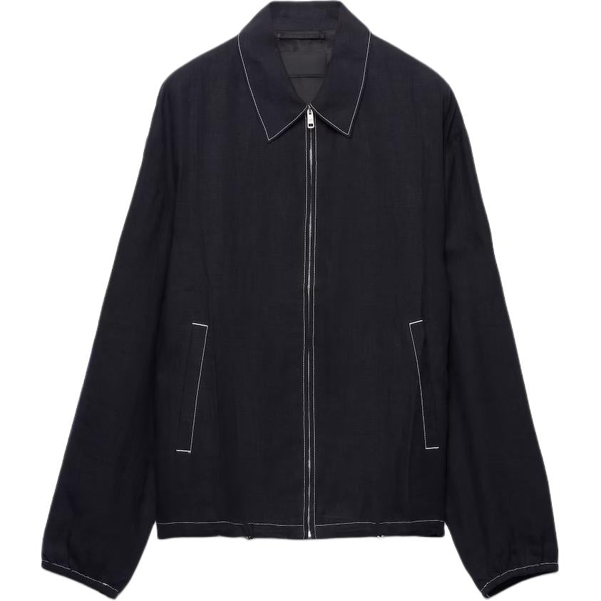 PRADA Jackets & Coats Men's Dark Blue