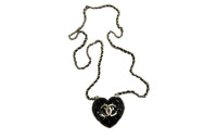 CHANEL Necklaces Women's Black